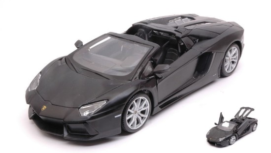 Immagine di LAMBORGHINI AVENTADOR LP700-4 ROADSTER MATT BLACK 1:24