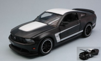 Immagine di FORD MUSTANG BOSS 302 MATT BLACK 1:24