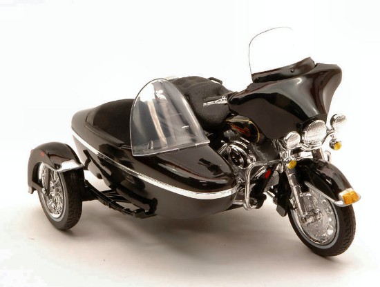 Immagine di HARLEY DAVIDSON 1998 FLHT ELECTRA GLIDE STANDARD C/SIDECAR BLACK 1:18