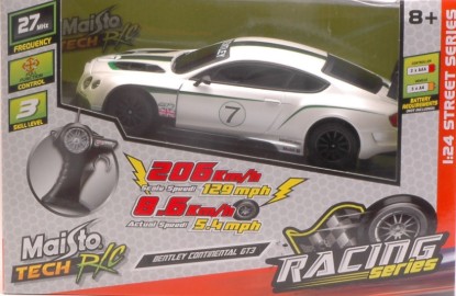Immagine di BENTLEY CONTINENTAL GT3 PEARL RADIOCOMANDO 1:24