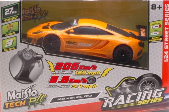 Immagine di MC LAREN 12C GT3 ORANGE RADIOCOMANDO 1:24