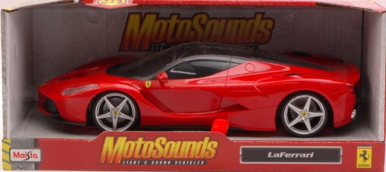 Immagine di FERRARI LA FERRARI MOTOSOUND PLASTICA 1:24