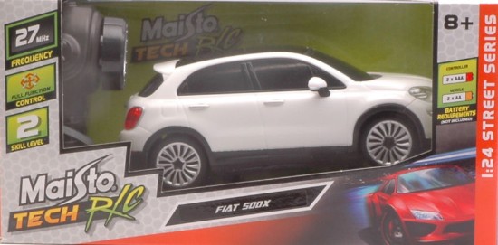 Immagine di FIAT 500X 2014 WHITE RADIOCOMANDO 1:24