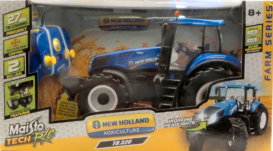 Immagine di TRATTORE NEW HOLLAND RADIOCOMANDO 1:16