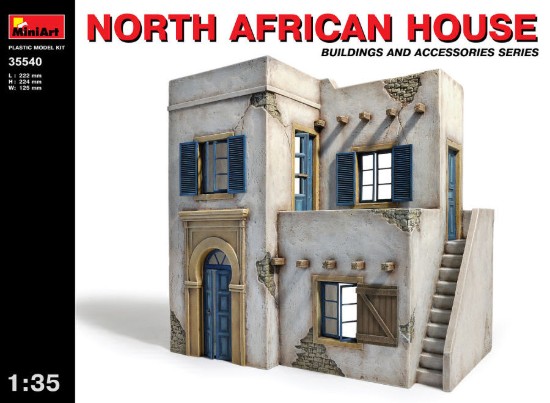 Immagine di NORTH AFRICAN HOUSE KIT 1:35