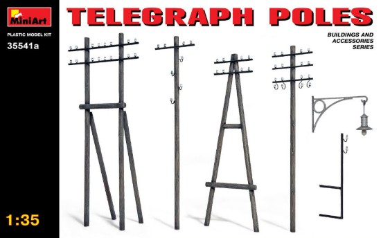Immagine di TELEGRAPH POLES KIT 1:35