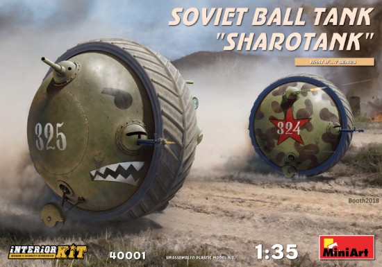 Immagine di SOVIET BALL TANK SHAROTANK KIT 1:35
