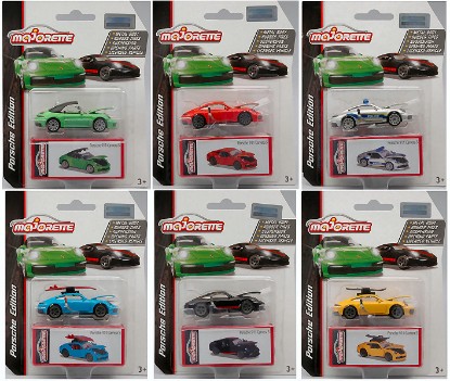 Immagine di PORSCHE DELUXE CARS ASS.cm 7,5 1:64