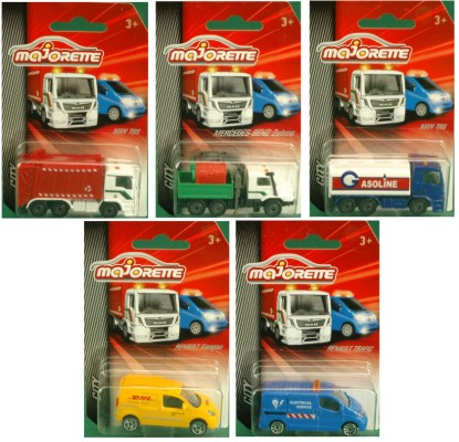 Immagine di AUTOMEZZI LAVORO CITY cm 7  Pz.5