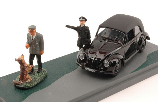 Immagine di VW BEETLE C/HITLER E PASTORE TEDESCO BLONDI 1:43