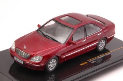 Immagine di MERCEDES S500 W220 2000 DARK RED MET. 1:43
