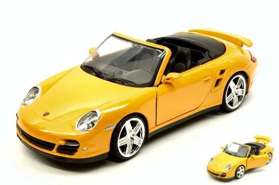 Immagine di PORSCHE 911 (997) TURBO CABRIO 2005 YELLOW 1:24