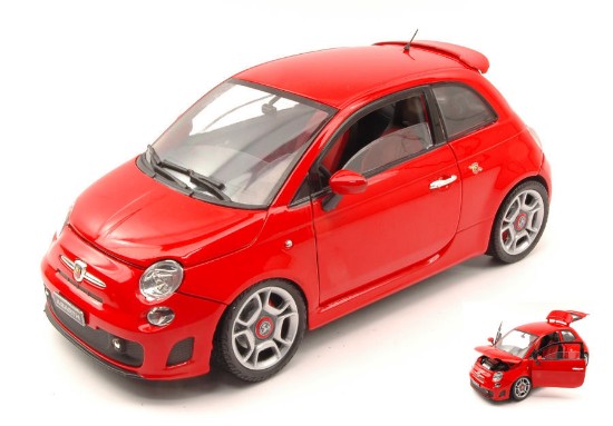 Immagine di FIAT 500 ABARTH 2008 RED 1:18