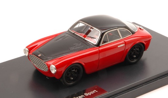 Immagine di FIAT-MORETTI 750 GRAN SPORT 1954 RED/BLACK LIM.500 1:43