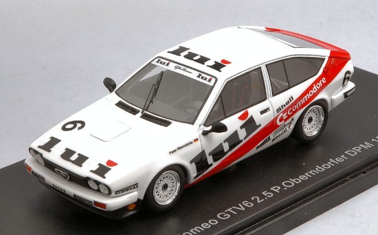Immagine di ALFA ROMEO GTV 6 DPM 1985 P.OBERNDORFER 1:43