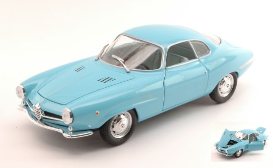 Immagine di ALFA ROMEO GIULIETTA SS (SPRINT SPECIALE) 1967 LIGHT BLUE 1:24