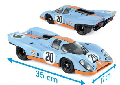 Immagine di PORSCHE 917 K GULF N.20 DNF LM 1970 J.SIFFERT-B.REDMAN 1:12