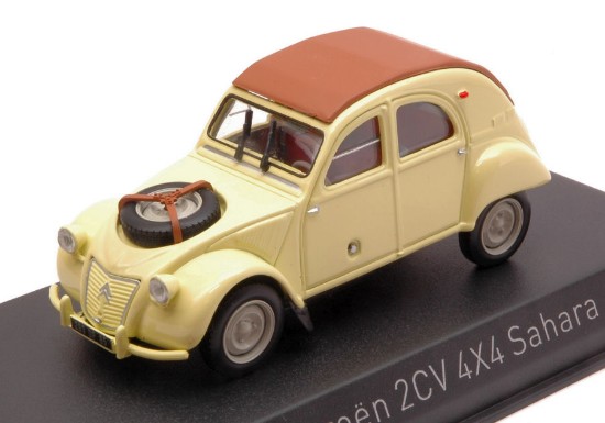 Immagine di CITROEN 2 CV 4x4 SAHARA 1961 PANAMA YELLOW 1:43