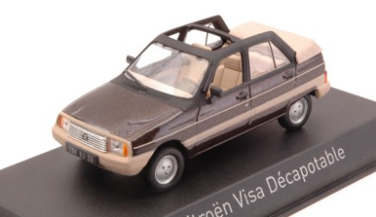 Immagine di CITROEN VISA DECAPOTABLE 1984 VISON BROWN 1:43