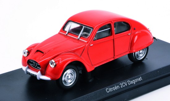 Immagine di CITROEN 2CV DAGONET 1956 RED 1:43