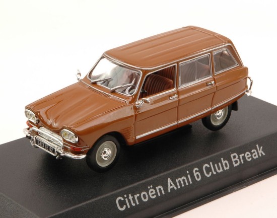 Immagine di CITROEN AMI 6 CLUB BREAK 1968 BROWN 1:43