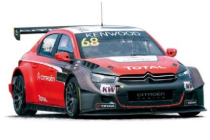 Immagine di CITROEN C-ELYSEE N.68 2nd WTCC 2016 Y.MULLER 1:43