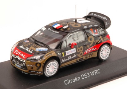 Immagine di CITROEN DS3 WRC N.1 RETIRED (OFF ROAD) RALLY FRANCE 2013 LOEB-ELENA 1:43