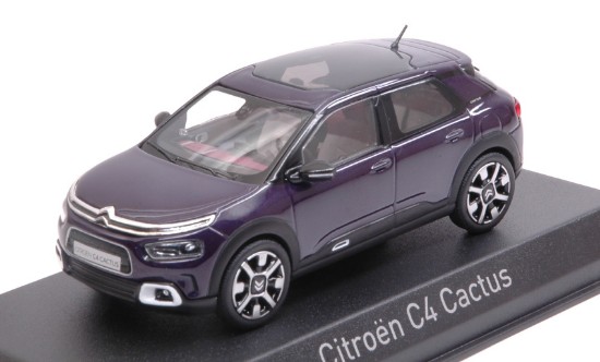 Immagine di CITROEN C4 CACTUS 2018 DEEP PURPLE & WHITE DECO 1:43