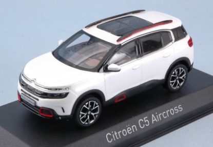 Immagine di CITROEN C5 AIRCROSS 2018 PEARL WHITE & RED DECO 1:43