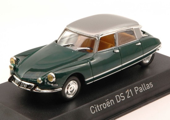 Immagine di CITROEN DS 21 PALLAS JURA GREEN W/SILVER ROOF 1:43