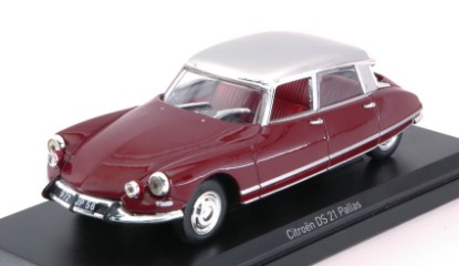 Immagine di CITROEN DS 21 PALLAS 1967 DARK RED 1:43
