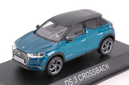 Immagine di DS 3 CROSSBACK 2019 BLUE & BLACK ROOF 1:43