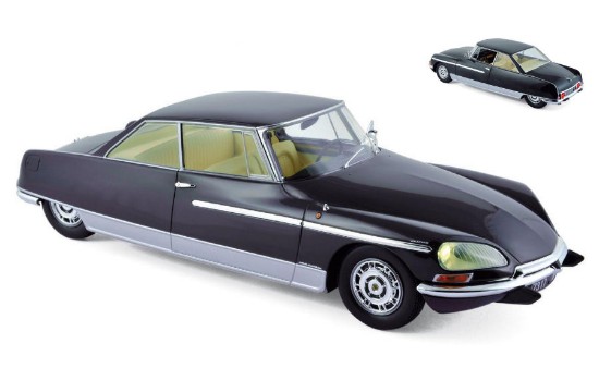 Immagine di CITROEN DS 21 CHAPRON LE LEMAN 1968 NIGHT BLUE (LUCI FUNZ.) 1:18