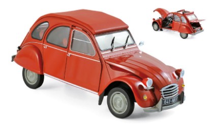 Immagine di CITROEN 2CV 6 1972 RIO RED 1:18