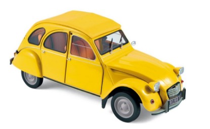 Immagine di CITROEN 2CV 6 CLUB 1979 MIMOSA YELLOW 1:18