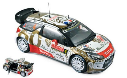 Immagine di CITROEN DS 3 WRC N.4 8th MONTE CARLO 2015 LOEB-ELENA 1:18