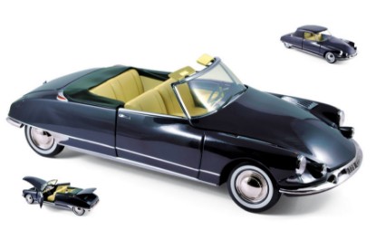 Immagine di CITROEN DS 19 CABRIOLET 1961 (CHAPRON) ROYAL BLUE 1:18