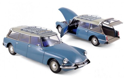Immagine di CITROEN ID 19 BREAK 1967 MONTE CARLO BLUE 1:18