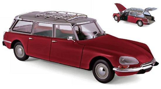 Immagine di CITROEN BREAK 21 1970 BORDEAUX 1:18