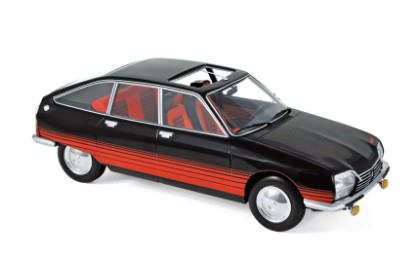 Immagine di CITROEN GS "BASALTE" 1978 BLACK & RED DECO 1:18