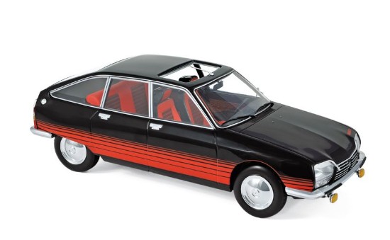 Immagine di CITROEN GS "BASALTE" 1978 BLACK & RED DECO 1:18
