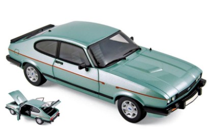 Immagine di FORD CAPRI Mk.III 2.8 INJECTION 1982 CRYSTAL GREEN METALLIC 1:18