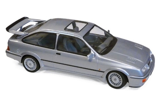Immagine di FORD SIERRA RS COSWORTH 1986 GREY METALLIC 1:18