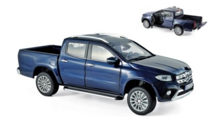 Immagine di MERCEDES X CLASS 2018 BLUE METALLIC 1:18