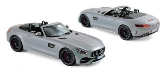 Immagine di MERCEDES AMG GT C ROADSTER 2017 SILVER 1:18