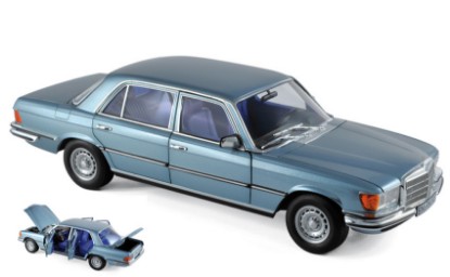Immagine di MERCEDES 450 SEL 6.9 1976 BLUEGREY METALLIC 1:18