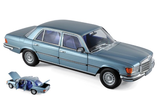 Immagine di MERCEDES 450 SEL 6.9 1976 BLUEGREY METALLIC 1:18