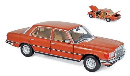 Immagine di MERCEDES 450 SEL 6.9 1976 INCA ORANGE METALLIC 1:18