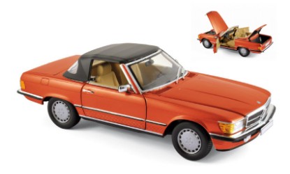 Immagine di MERCEDES 300 SL 1986 INCA RED 1:18