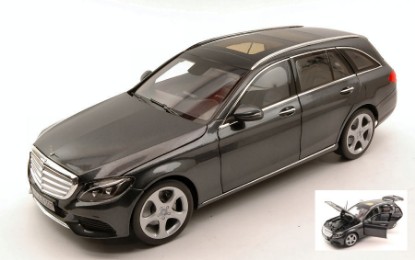 Immagine di MERCEDES C-KLASSE ESTATE 2014 METALLIC GREY 1:18